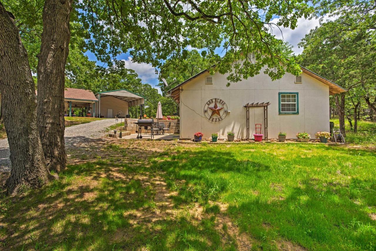 Lake Texoma Cabin - 1 Mi To Park And Boat Ramp! Willow Spring 외부 사진