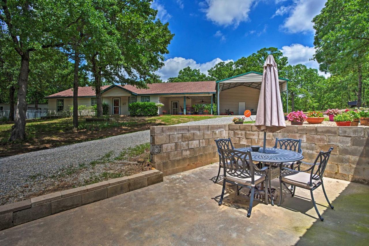 Lake Texoma Cabin - 1 Mi To Park And Boat Ramp! Willow Spring 외부 사진